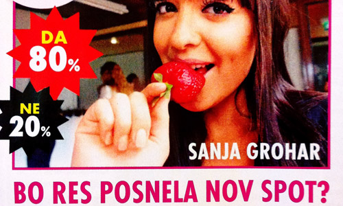 Snemanje video spota s SANJO GROHAR 2
